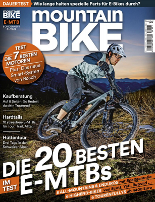 MOUNTAINBIKE E-MTB 1/2022 