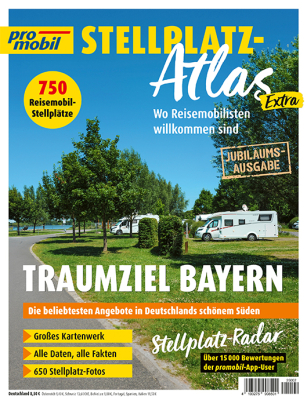 promobil STELLPLATZ-Atlas 2/2025 