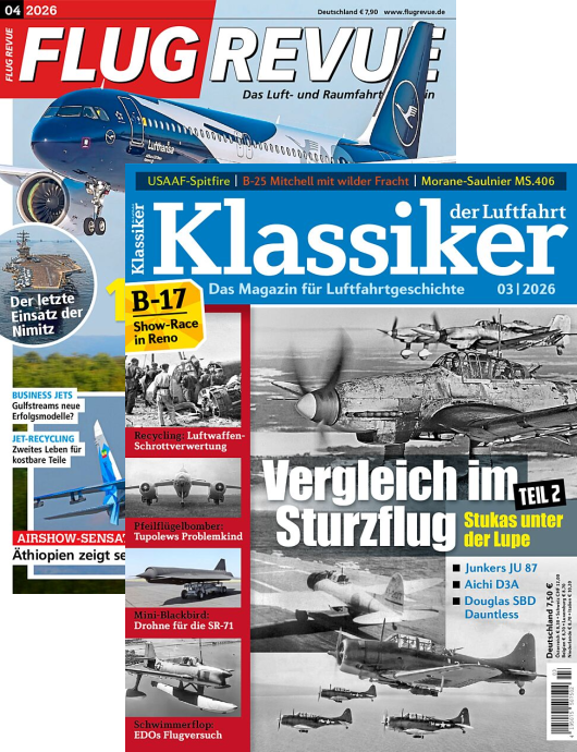Klassiker der Luftfahrt + FLUG REVUE
